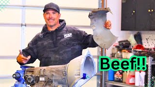 How to fix a broken Transmission bellhousing Buggy rebuild [upl. by Redle]