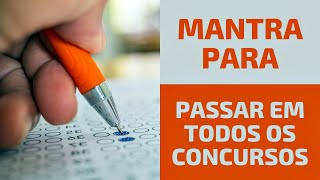 Mantra Para Passar Em Todos os Concursos  GILSON CHVEID OEN [upl. by Avir]