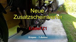 Neue Zusatzscheinwerfer  Nebenlscheinwerfer fürs Bike [upl. by Reuven549]