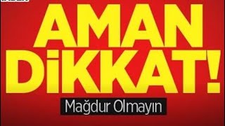 ENGELLİ RAPORU AMAN DİKKAT [upl. by Llehcar]