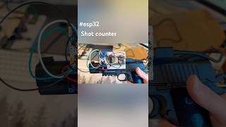 Esp32 Shot Counter esp32 esp32project mpu6050 [upl. by Lartnom]