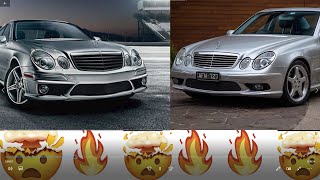 MERCEDES W211 E55 VS E63  WHAT IS THE BEST AMG  M113K vs M156 [upl. by Eicul]