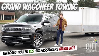 2022 Jeep Grand Wagoneer Review Towing is Easy Payload is Lacking [upl. by Moriarty837]