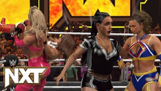 WWE 2K24 NXT  LAST CHANCE MITB QUALIFYNG MATCH  5 FATAL WAY ELIMINATION [upl. by Avaria]