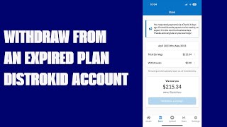 Can i withdraw earnings or money from an expired Plan distrokid account with songs taken down [upl. by Rebeh]