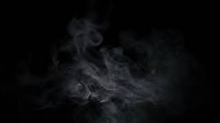 Smoke in a black background Free HD video footage [upl. by Hesky]