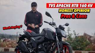 Tvs Apache RTR 160 4V Negatives ❌ amp Positives  Best Bike in 160CC [upl. by Royo685]