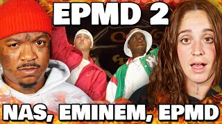 THE DEBATE IS OVER  Nas Eminem EPMD  quotEPMD 2quot  Reaction [upl. by Norit]