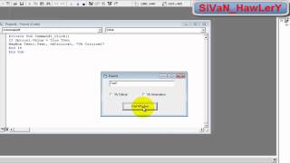 Create a Vb Critical And Vbinformation In Vb6 [upl. by Sigsmond]