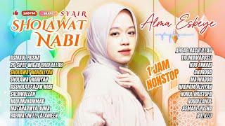 Sholawat Nabi Merdu  Menyentuh Qolbu  Alma Esbeye  MP3 Syair Shalawat 1 JAM Nonstop [upl. by Anah462]