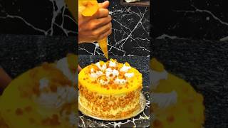 Butterscotch Cake  Butterscotch Cake Design 😋😋😋🎂🎂ytshorts birthdaycake beats [upl. by Anaed]