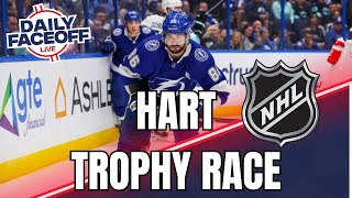 Hart Trophy Race Predictions  Daily Faceoff Live [upl. by Laureen24]