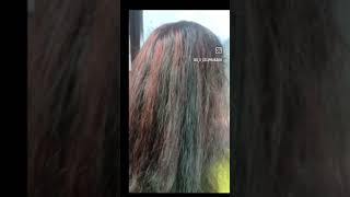 hair colour highlights💠crispa beauty parlour yedapadav [upl. by Budd]