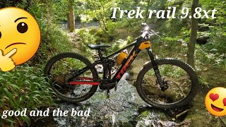 Trek Rail 98XT Pros and Cons so far [upl. by Laurice]