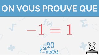 On vous prouve que 1  1 [upl. by Vastah]