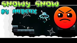 quotSnowy snowquot by InideuX All Coins  Geometry Dash [upl. by Nikral]