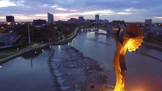 Wichita Drone Video of Downtown [upl. by Geof]