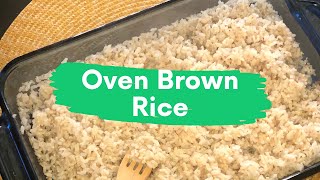 How to make perfect brown rice [upl. by Hainahpez]