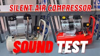 Silent Air Compressor GDG30 vs GDG35 Sound Test [upl. by Olimreh]