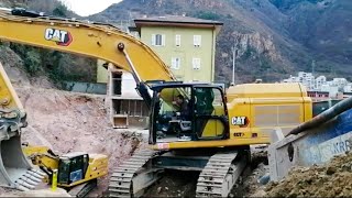 PROVA IMPEGNATIVA per questo ESCAVATORISTA con il suo CATERPILLAR 352 next generation [upl. by Proud]