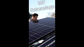 Photovoltaikanlage selber bauen  DIY 🤑🤯 Shorts [upl. by Gervais211]