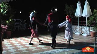 Skiathos Villa Maraki Greek Night Agia Paraskevi [upl. by Nomma723]