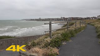 WestgateonSea Walk Town Centre amp Beach【4K】 [upl. by Inman]