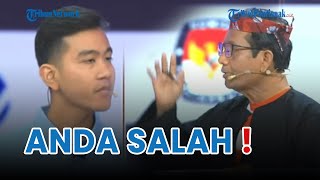 Panas❗Mahfud MD Bilang Gibran Salah saat Debat Cawapres [upl. by Yelrehs]