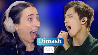 Opera SingerVocal Coach REACTION SOS by Dimash [upl. by Lihas535]