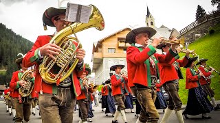 Oberländer Bezirksmusikfest in Außervillgraten 2014 [upl. by Onej339]