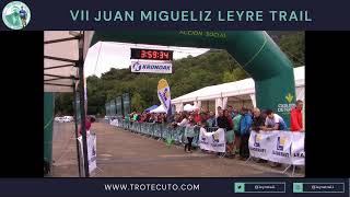 Llegada a Meta de VII Juan Miguéliz Leyre Trail [upl. by Sadinoel]