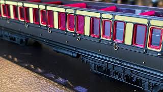 GWR Clerestory Coaches  Custom Detailed and Lined Hornby Models [upl. by Alexandria]