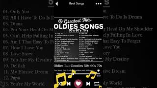 OLDIES BUT GOODIES 50S 60S 70S 80S GREATEST HITS SONGS OF ALL TIME [upl. by Oicaro]