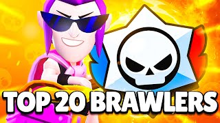 The BEST 20 Brawlers to Pick in New Ranked Season  Ranked Guide [upl. by Annair]