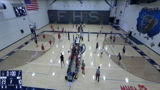 Fruitport High vs Big Rapids High School Girls Varsity Volleyball [upl. by Lainad994]