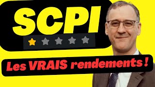 Le VRAI rendement des SCPI Comprendre les SCPI et leur performance réelle SCPI immobilier [upl. by Villiers]