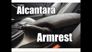 BMW M Performance Alcantara Armrest DIY M3 M4 F80 F82 F83 F30 F32 [upl. by Antoine310]