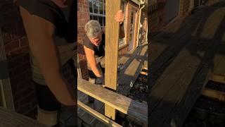 How to free a stuck board on a deck demolition project [upl. by Dolora275]