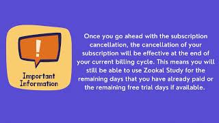 How do I cancel my Zookal Study subscription [upl. by Akimahs]