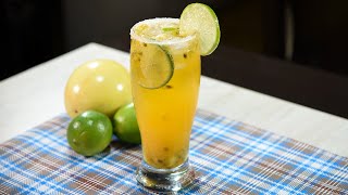 CÓMO HACER LA MEJOR MICHELADA DE MARACUYÁ [upl. by Niledam]