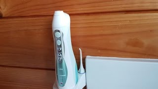 How to use the Panasonic Dental Water Flosser EW1211 [upl. by Eyatnod]