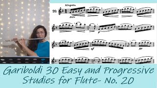 Gariboldi 30 Studies for Flute No 20 [upl. by Meid499]