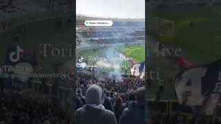 Settore Ospiti in TorinoNapoli SerieA sscnapoli [upl. by Etteuqaj776]