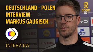 Deutschland  Polen  Interview Markus Gaugisch HandballWM der Frauen 2023  SDTV Handball [upl. by Dalila682]