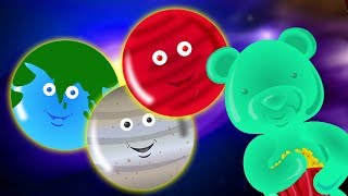 pianeti Canzone  Filastrocca  Bambini canzoni  Kids Planets Rhymes  Jelly Bears  Planet Song [upl. by Yl]