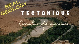 Correction dun exercice de Tectonique analytique BCG S4 [upl. by Gerk974]