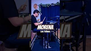 Morena  Los Felinos drums morena felinos bateristasdemexico viralvideo [upl. by Woo560]