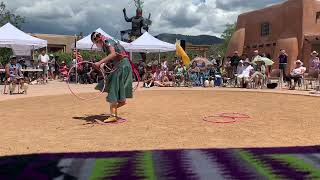 Nakotah LaRance Memorial Hoop Dance Championship 2022  Kailayne Jensen [upl. by Aniretake74]