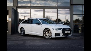 2021 21 AUDI A6 AVANT BLACK EDITION 20 TDI 40 QUATTRO S TRONIC [upl. by Ymmak]