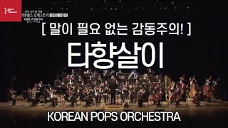 말이 필요없는 감동주의 타향살이 by KOREAN POPS ORCHESTRA코리안팝스오케스트라 [upl. by Ycrem668]